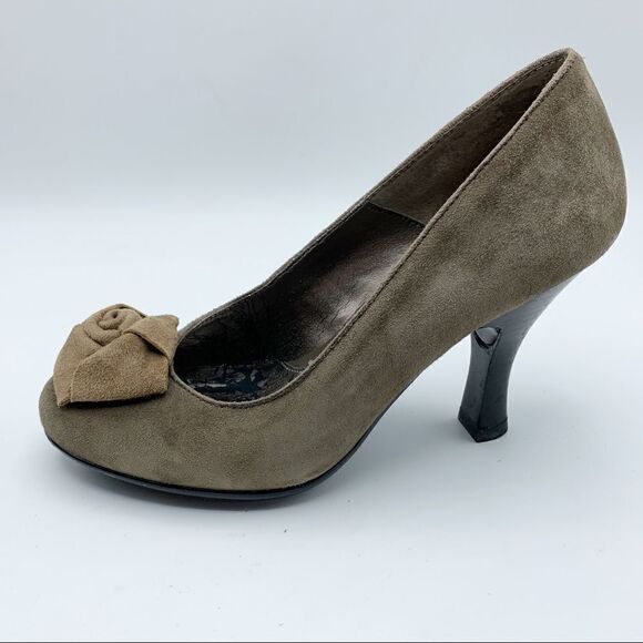 SOFFT Soft Suede Fontenella Rose Vintage Vibe Boho Comfort Pump Sz 7 - Picture 3 of 16